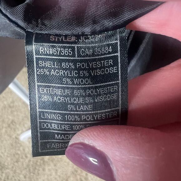 Jack by BB Dakota Women's Wrap Jacket Coat Sz S Boho Aztec Southwestern Wool - Picture 9 of 9